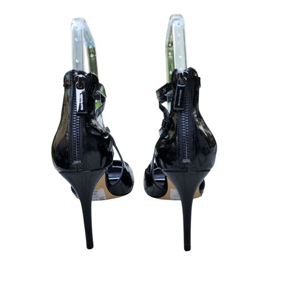 Michael Kors Catia Patent Leather Stiletto Heels 9 - Picture 5 of 11